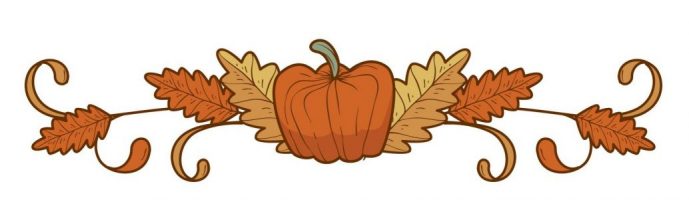 Bordüre Herbst